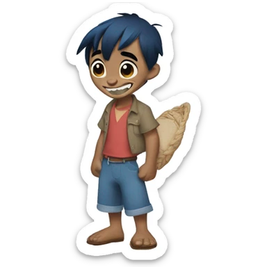 Stitch from Lilo and Stitch sticker