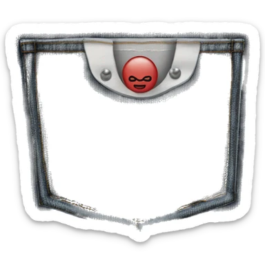 Chrome hearts jeans sticker