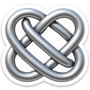 Créé un emojis ou les lettre A et D s'entrelacent pour formé AD sticker