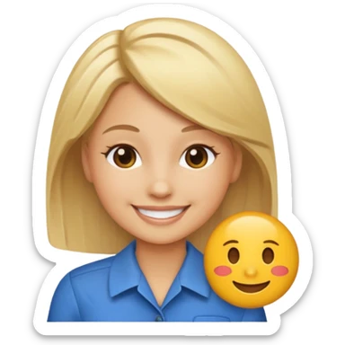 Create an emoji of valeriahr payroll icon, the emoji version of valeria approves that I would put on slack to make a joke sticker