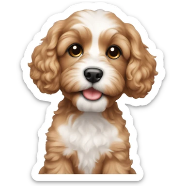 Cavapoo Puppy sticker