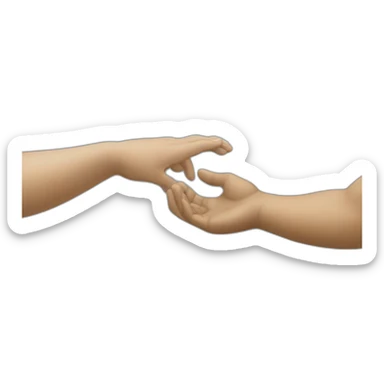 The Creation of Adam sticker