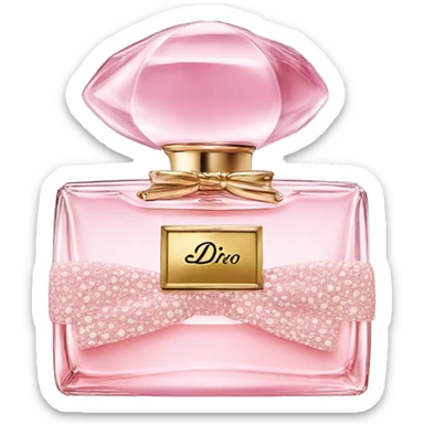 Miss dior perfume sticker