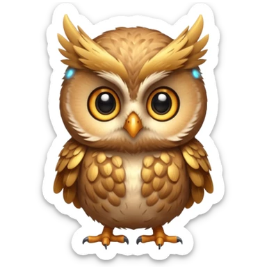 
Golden owl – Glowing feathers




Baby owl – Fluffy, tiny wings








 sticker