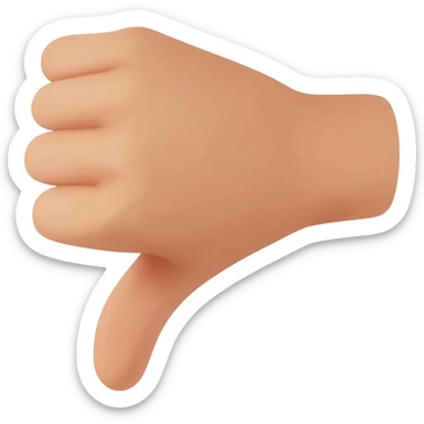 🖕🫰 fondi queste nella stessa mano facendo eseguire alla stessa mano sia la prima che la seconda mossa sticker