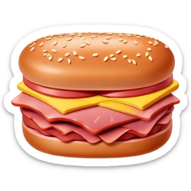 SPAM MEAT PARIS arr gallery landscape  sticker