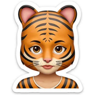 Who Dey with bengal stripes sticker