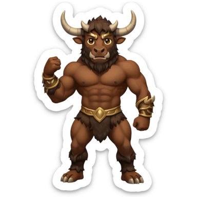 Minotaur sticker
