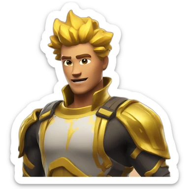 Fortnite midas sticker