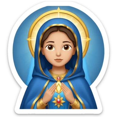 Virgen de Guadalupe sticker