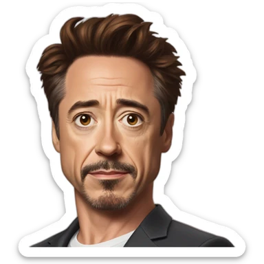 Robert Downey Jr sticker