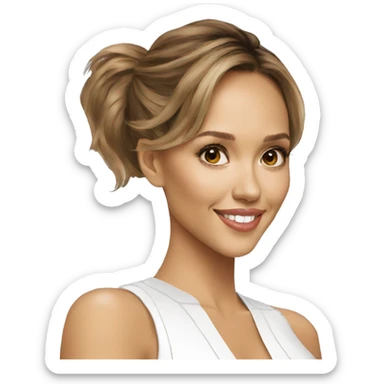 Jessica Alba sticker