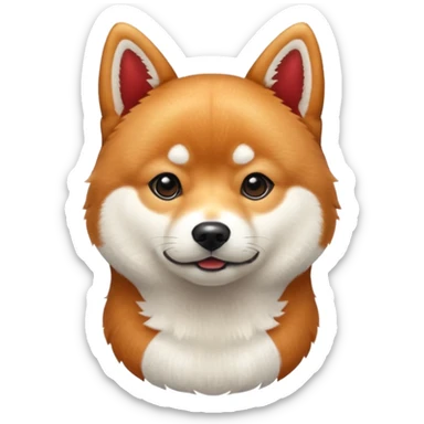 un chien très japonais sticker