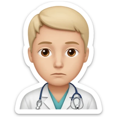 They need some concern on their face; they need to be considering one of two medical options. sticker