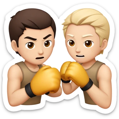 Sigma emoji fighting tung tung sahur  sticker