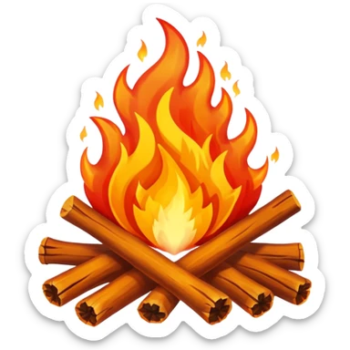 bonfire sticker