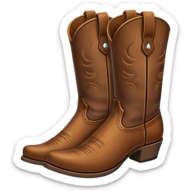 Cowboy boot  sticker