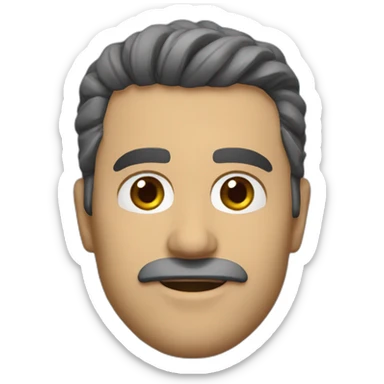 claudio fumante sticker