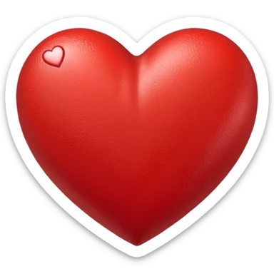 Corazón Creciente con una venda al rededor como el corazón vendado, pero con el corazón creciente sticker