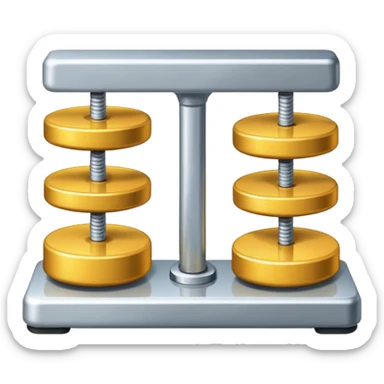 Market Scale Weights sticker