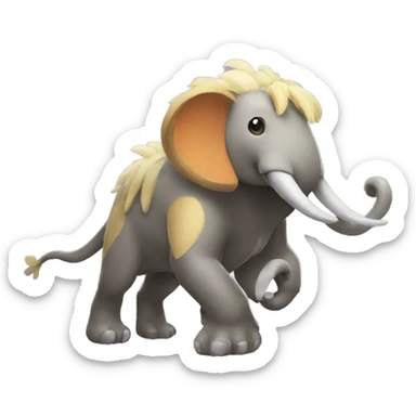 Mamut pokemon unite sticker