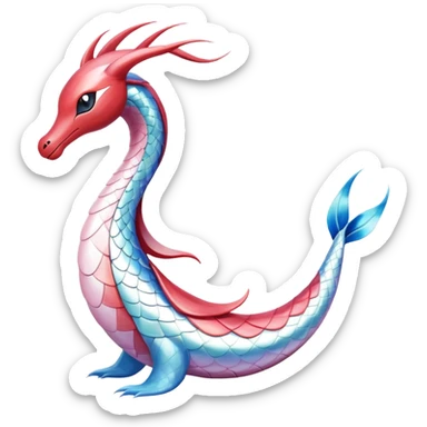 Milotic-Dragonair-Latias-hybrid sticker