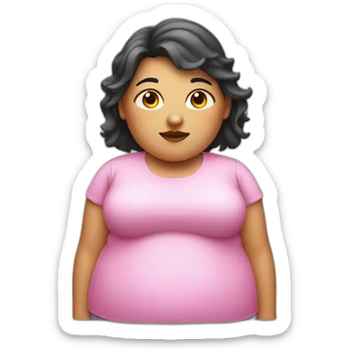 obese-girl sticker
