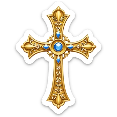 Occitan cross of Toulouse county sticker