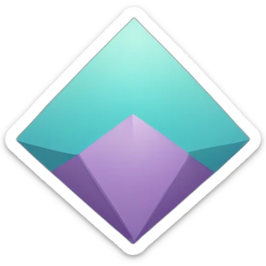 rhombus sticker