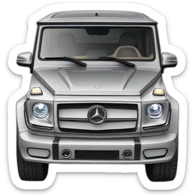 Mercedes Gwagon sticker
