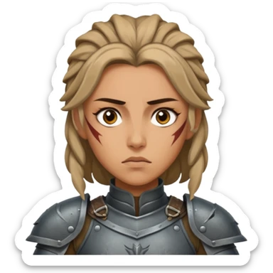 There is a series named the100 and i want to make a emoji of lexa Alycia jasmine make it realistic sticker
