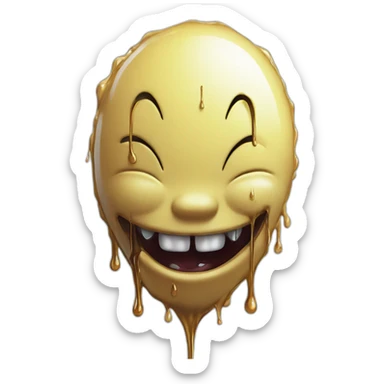 drip-drip-dripdrip-drop-fear-teeth-in-the-style-of-hirohiko-araki sticker