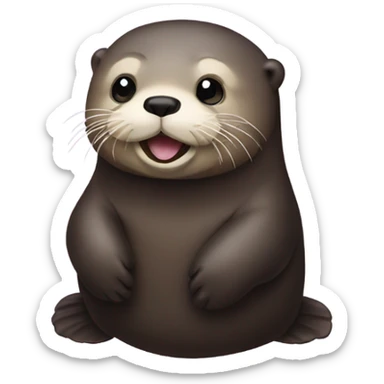 Sea Otter sticker