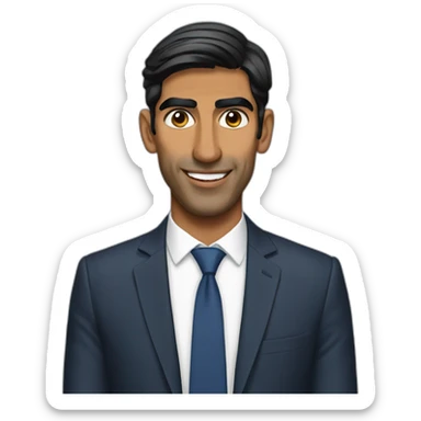 Rishi Sunak sticker