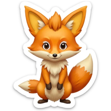 Fennekin sticker