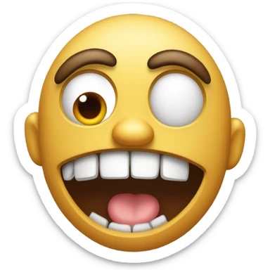 madness emoji sticker