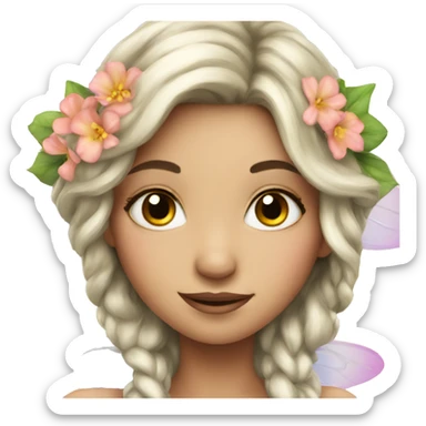 Beautiful fairy sticker