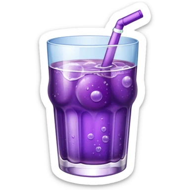 Make a grape soda sticker