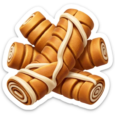 Cinnamon Sugar Twists sticker