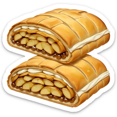 strudl aux pommes sticker
