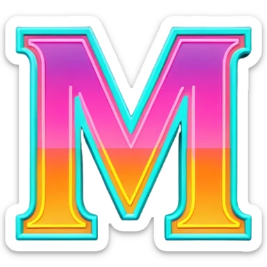 the letters "MIA" representing city of miami sticker