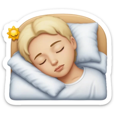 Me going to sleep sticker