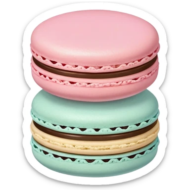 Macaroon sticker