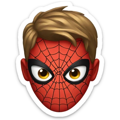 Spiderman sticker