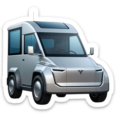 Tesla cyber truck  sticker