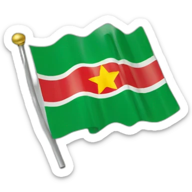 Drapeau suriname sticker
