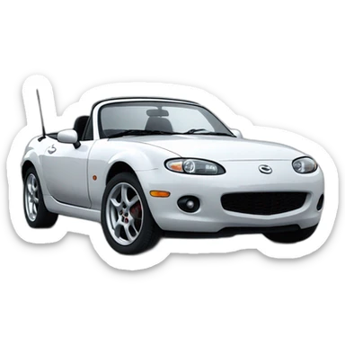 mazda mx-5 nb 1999 sticker