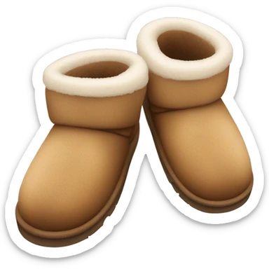 UGG slippers  sticker