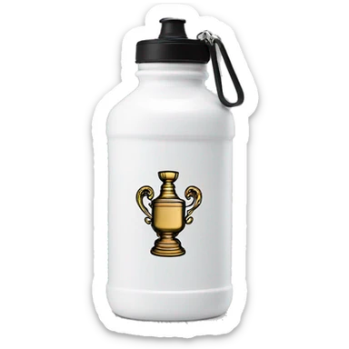 A Stanley cup water bottle sticker