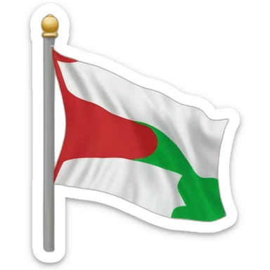 The flag of Balochistan sticker